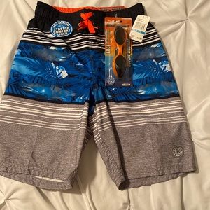 NWT Boys swim trunks size M 10/12.